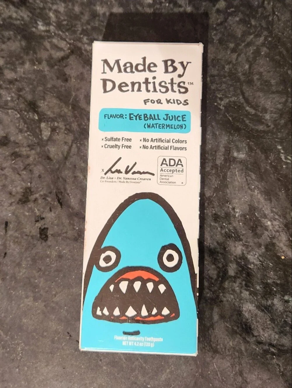 Made By Dentists Kids Toothpaste (Eyeball Juice Watermelon) - 3 Pack